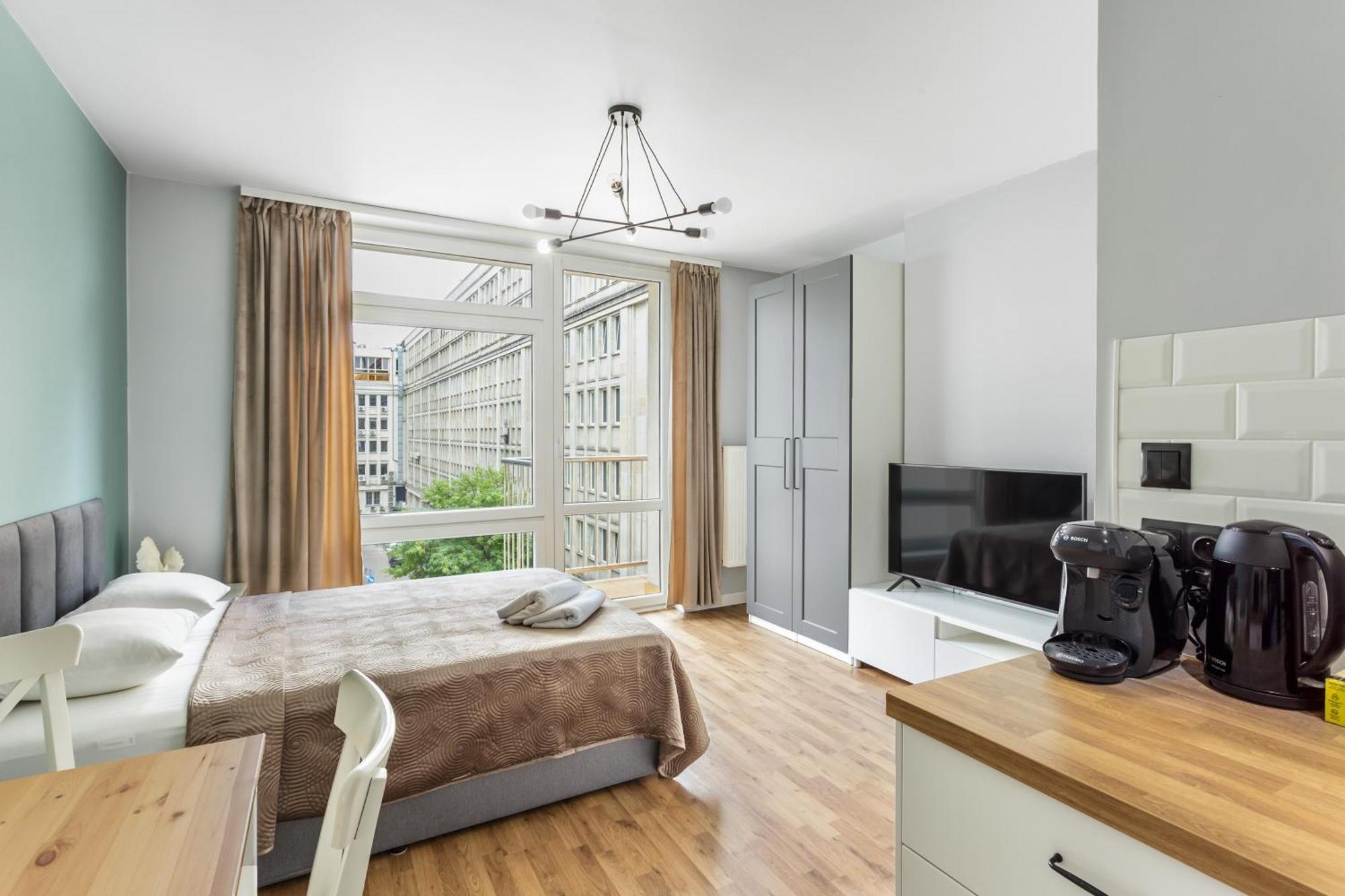 Charming Apartment In The City Center Βαρσοβία Εξωτερικό φωτογραφία